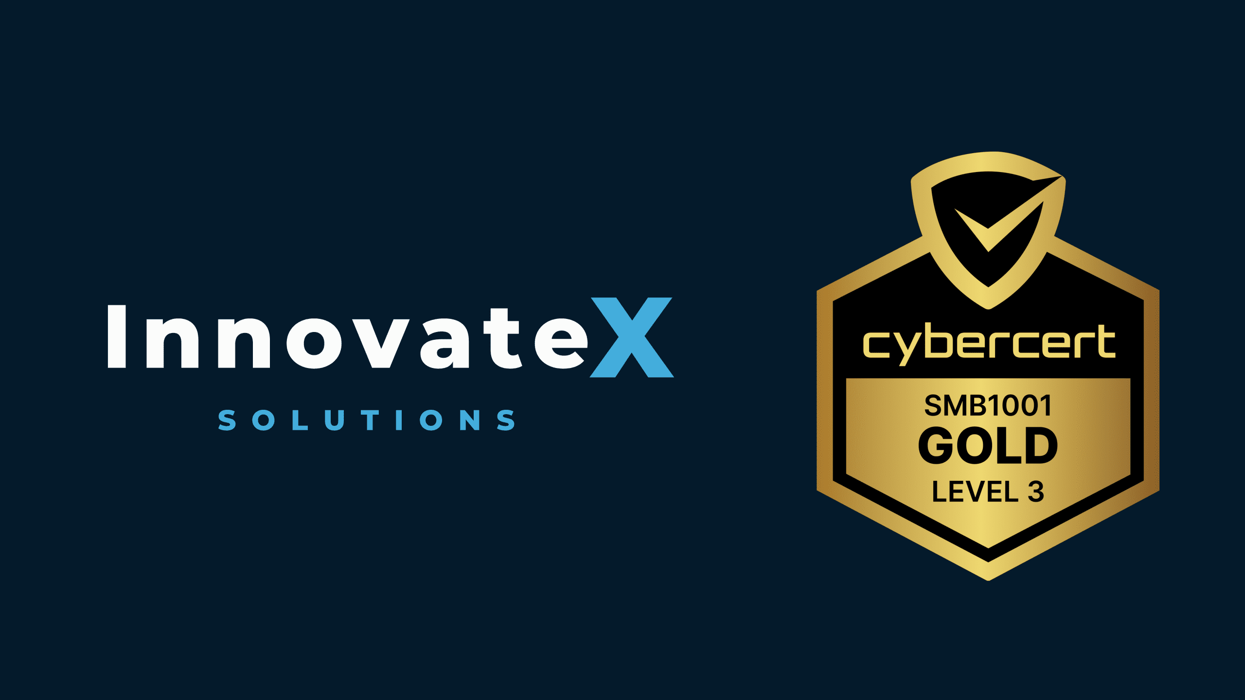 InnovateX Solutions Gold Cyber Certified